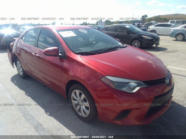 TOYOTA COROLLA 2014 5yfburhe2ep166745