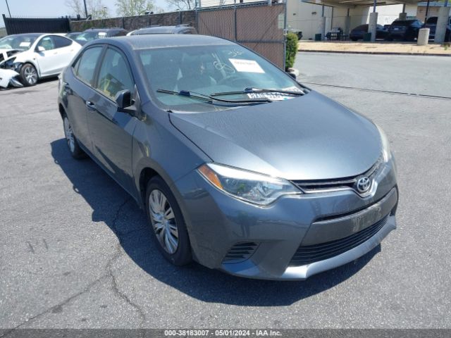 TOYOTA COROLLA 2015 5yfburhe2fp307931