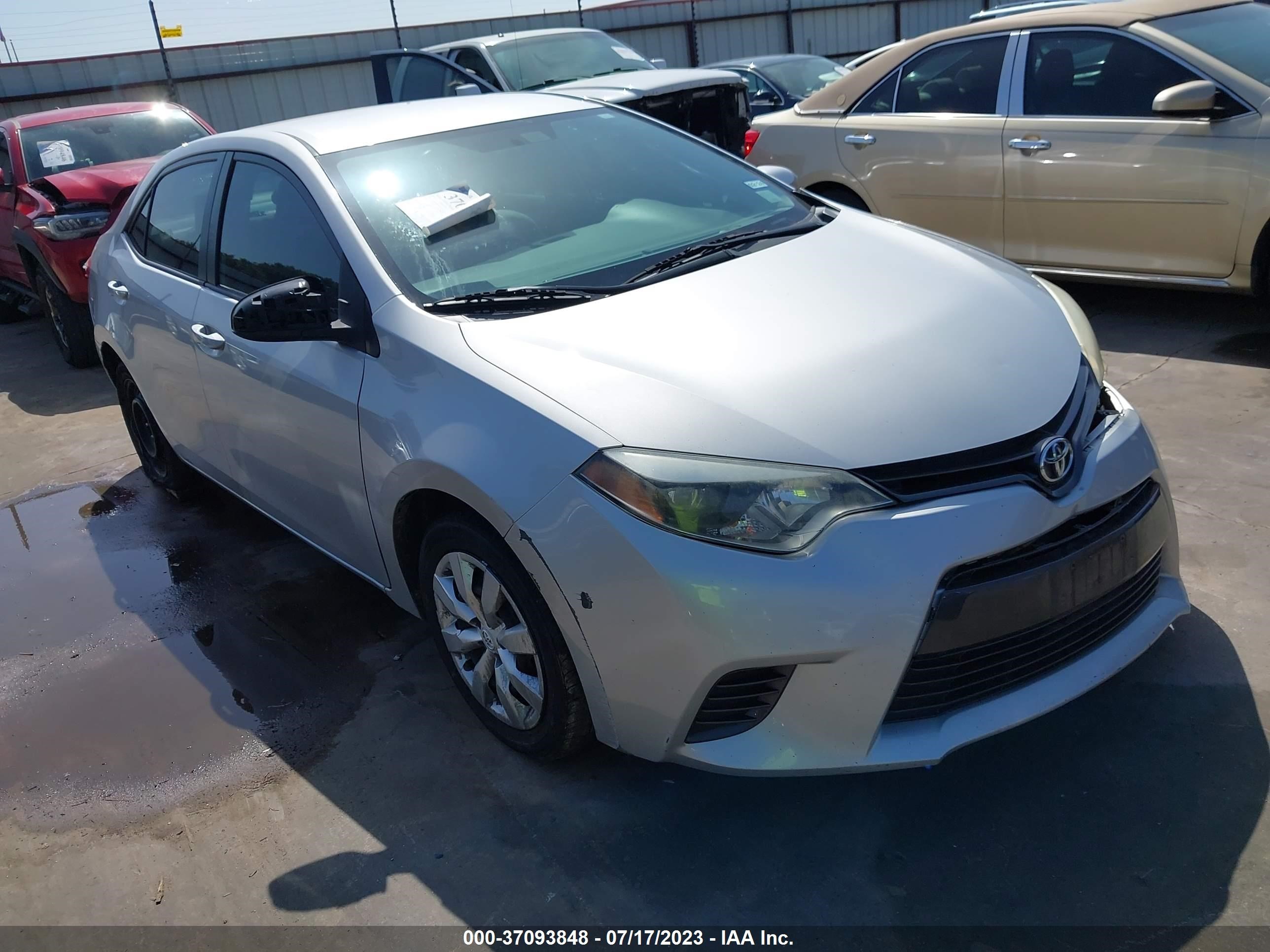 TOYOTA COROLLA 2016 5yfburhe2gp422854