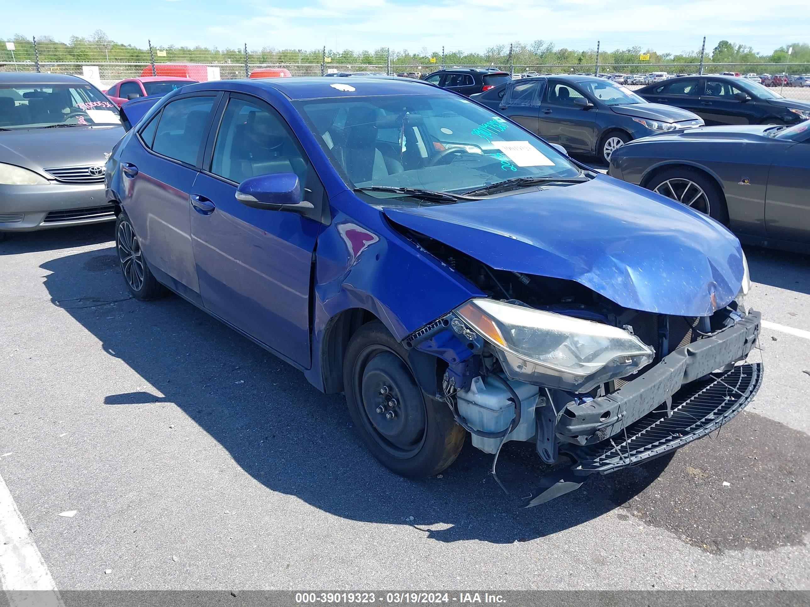 TOYOTA COROLLA 2016 5yfburhe2gp440447