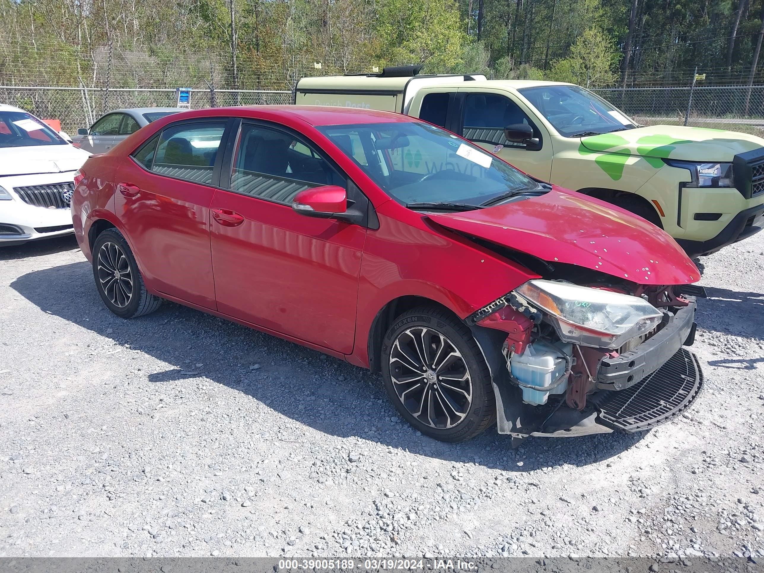 TOYOTA COROLLA 2016 5yfburhe2gp487932