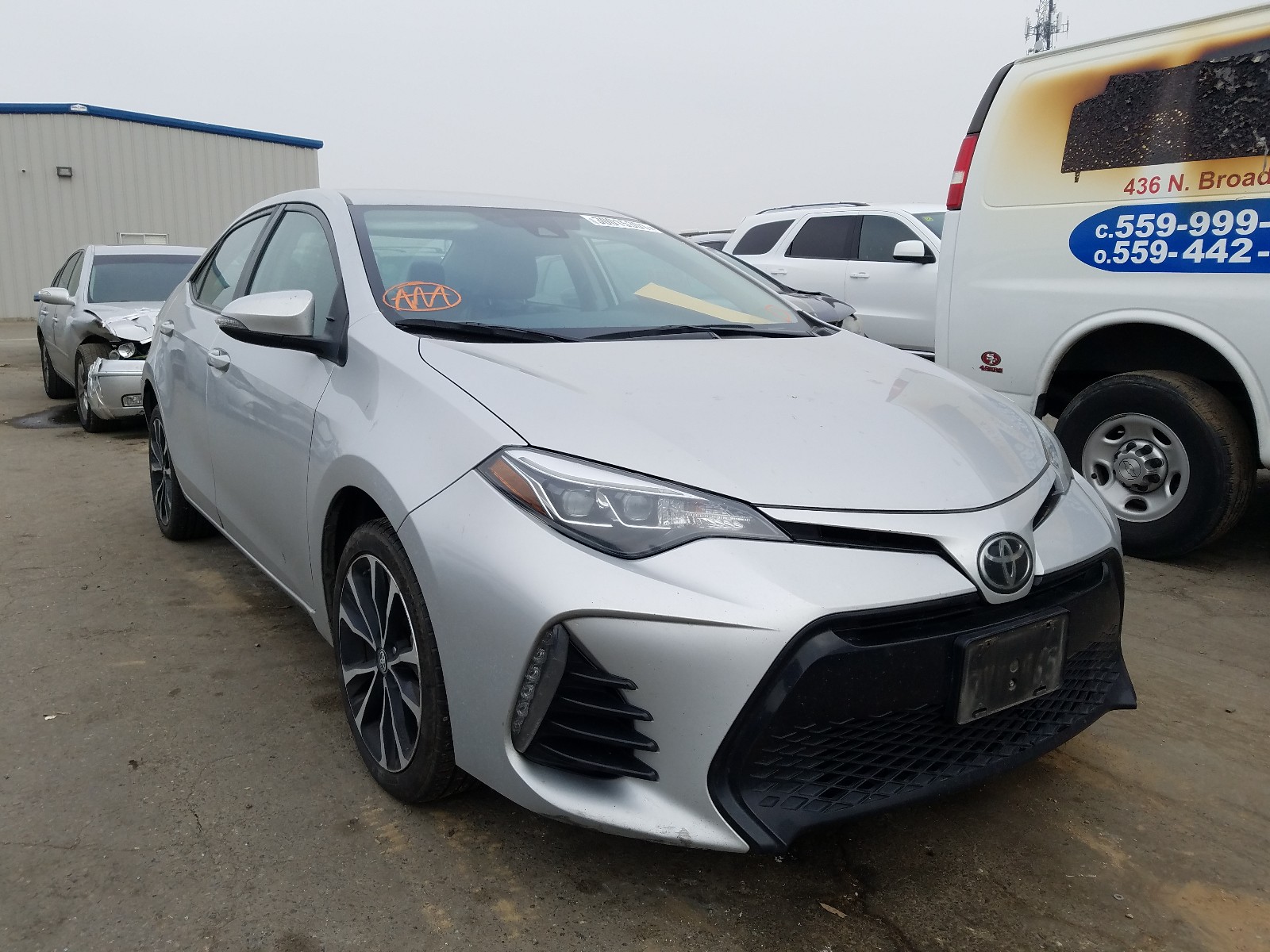 TOYOTA COROLLA L 2017 5yfburhe2hp682253