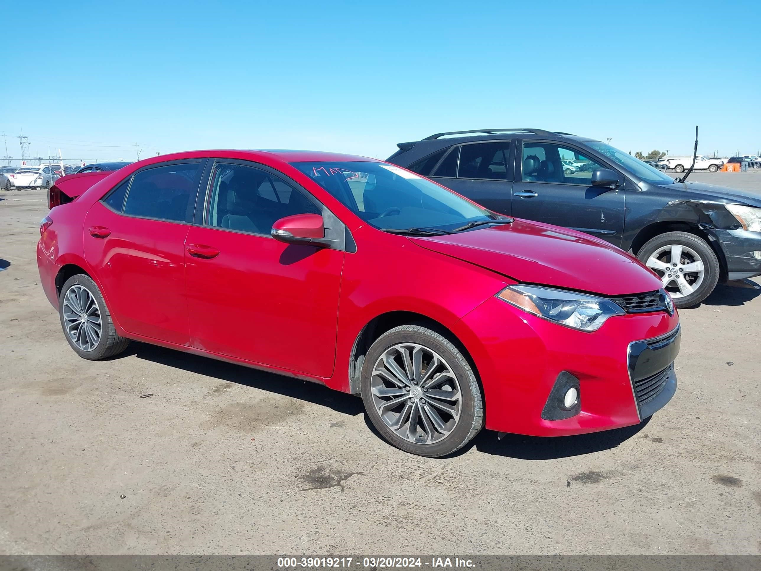 TOYOTA COROLLA 2014 5yfburhe3ep107266