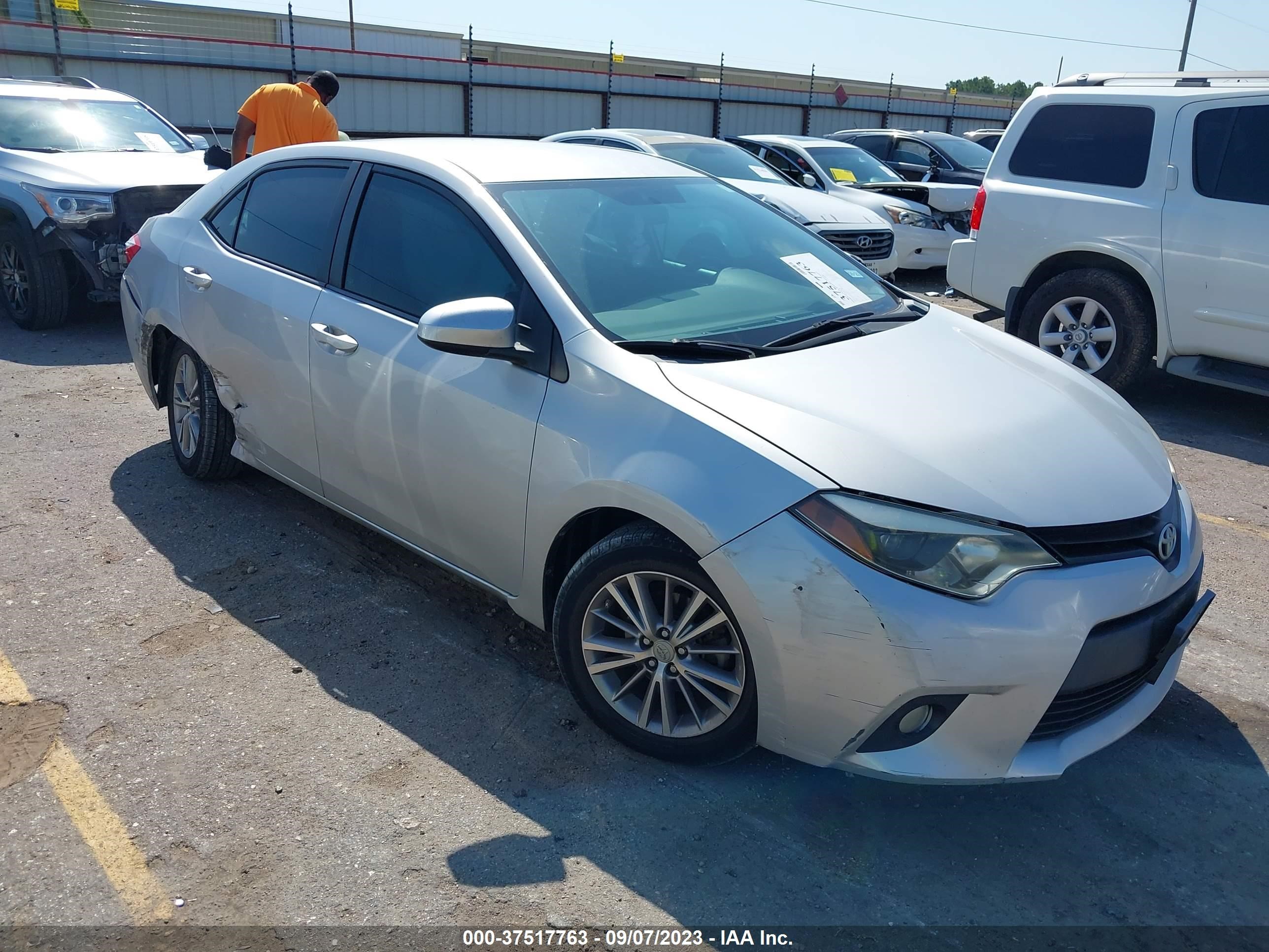 TOYOTA COROLLA 2014 5yfburhe3ep167001