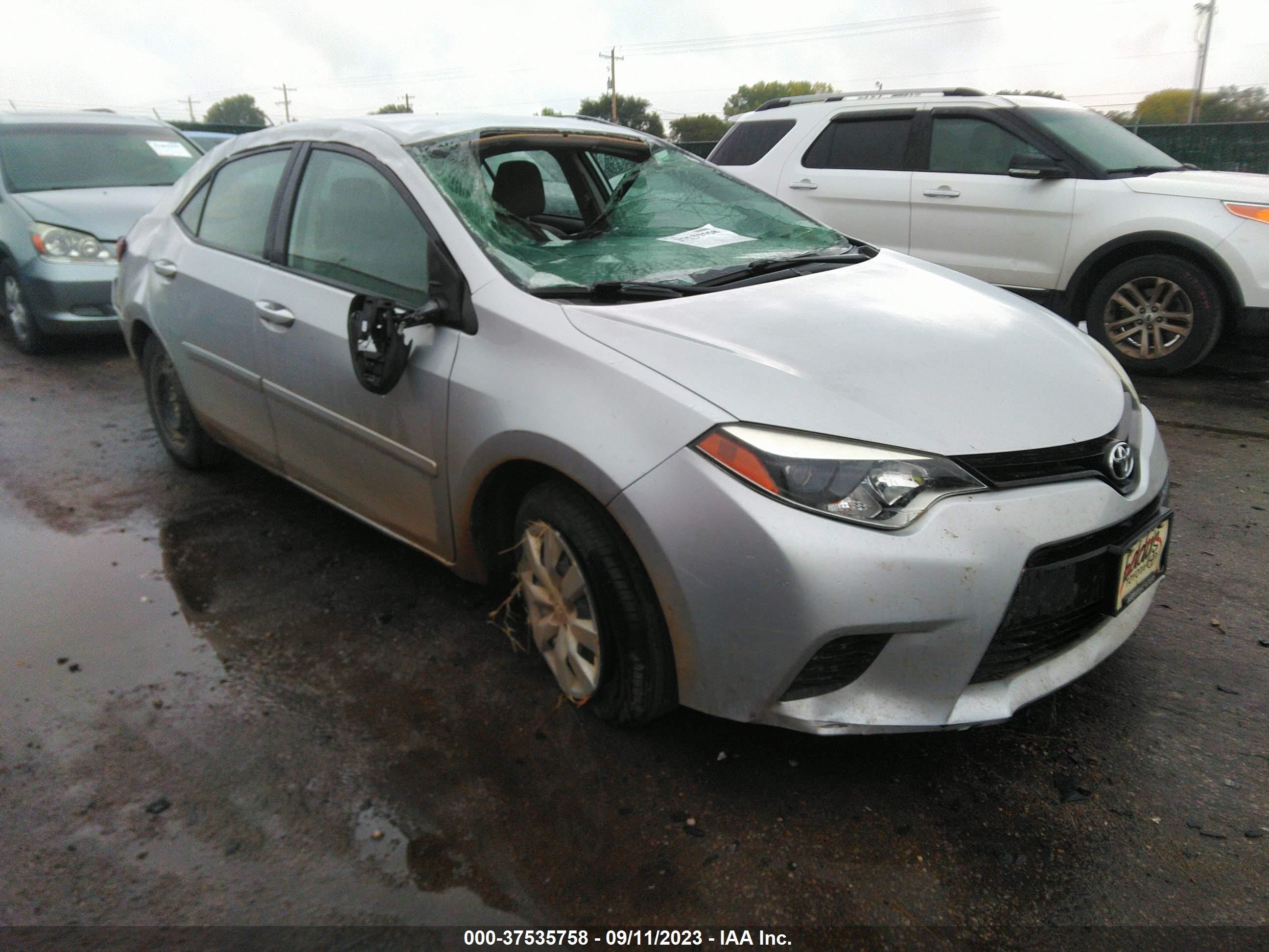 TOYOTA COROLLA 2014 5yfburhe3ep176085