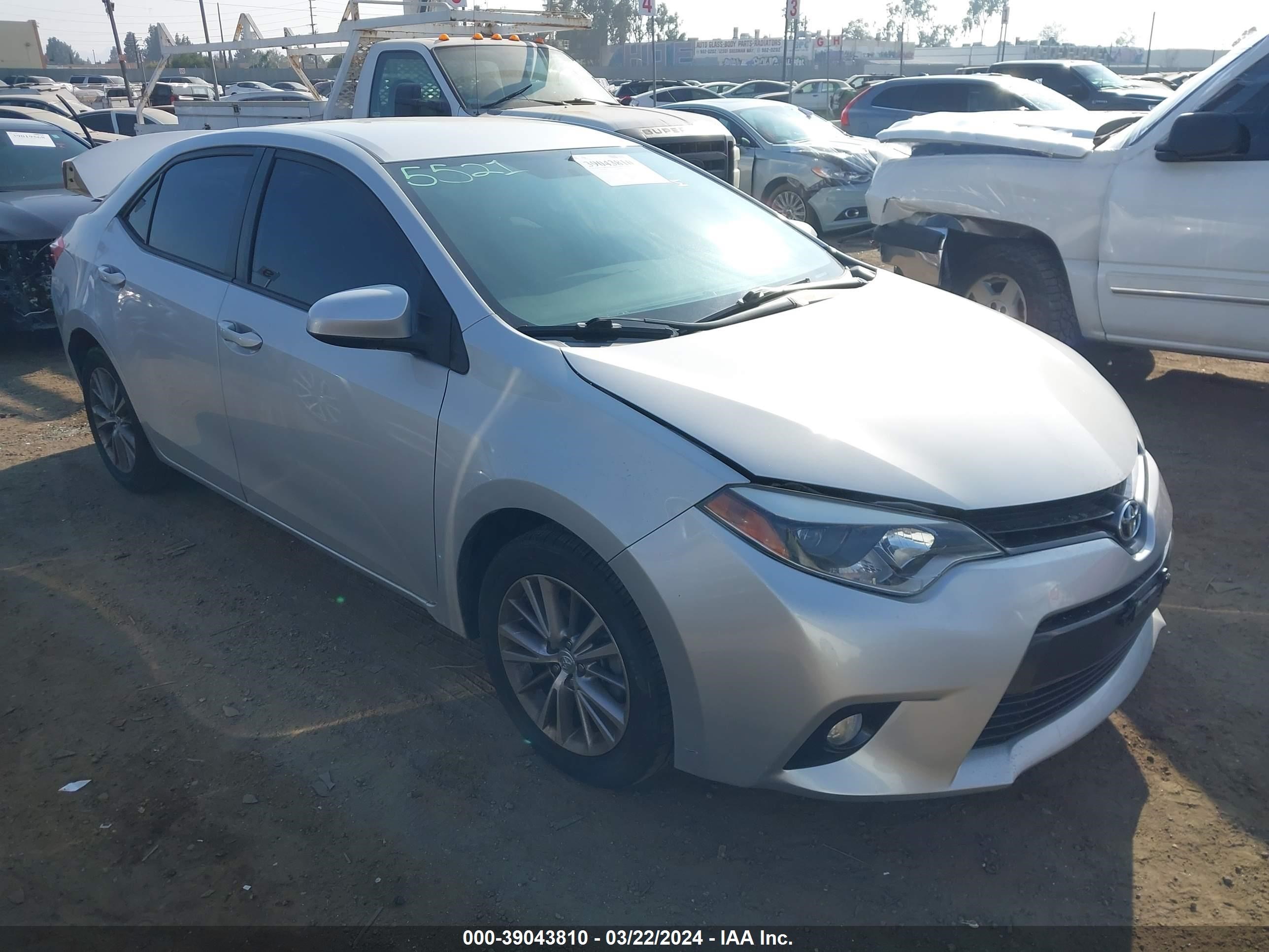 TOYOTA COROLLA 2015 5yfburhe3fp317125