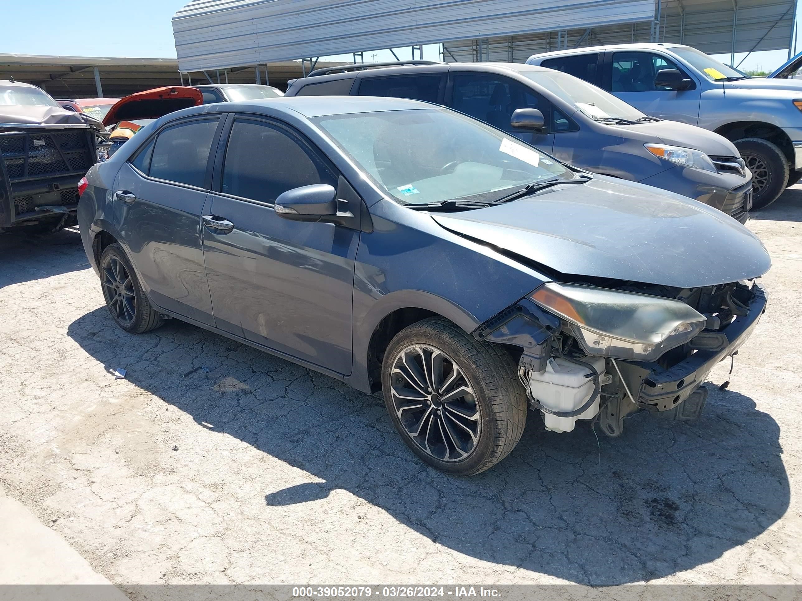 TOYOTA COROLLA 2016 5yfburhe3gp427478