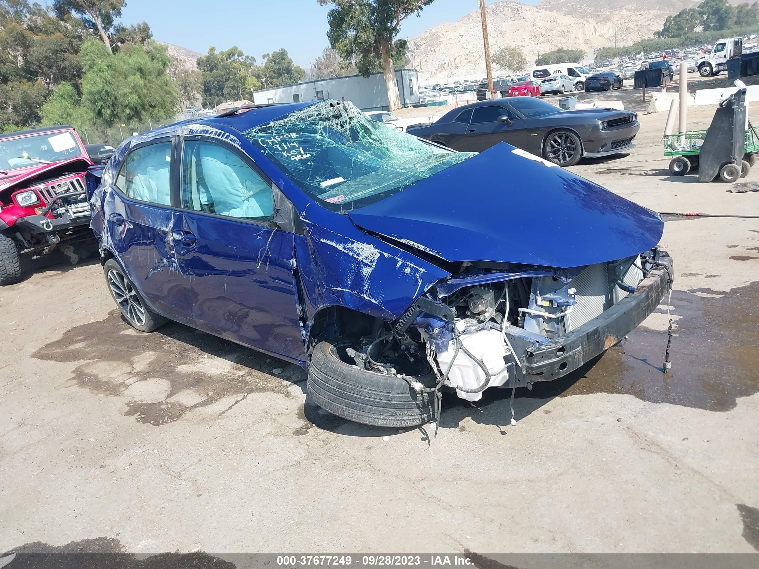 TOYOTA COROLLA 2017 5yfburhe3hp698140