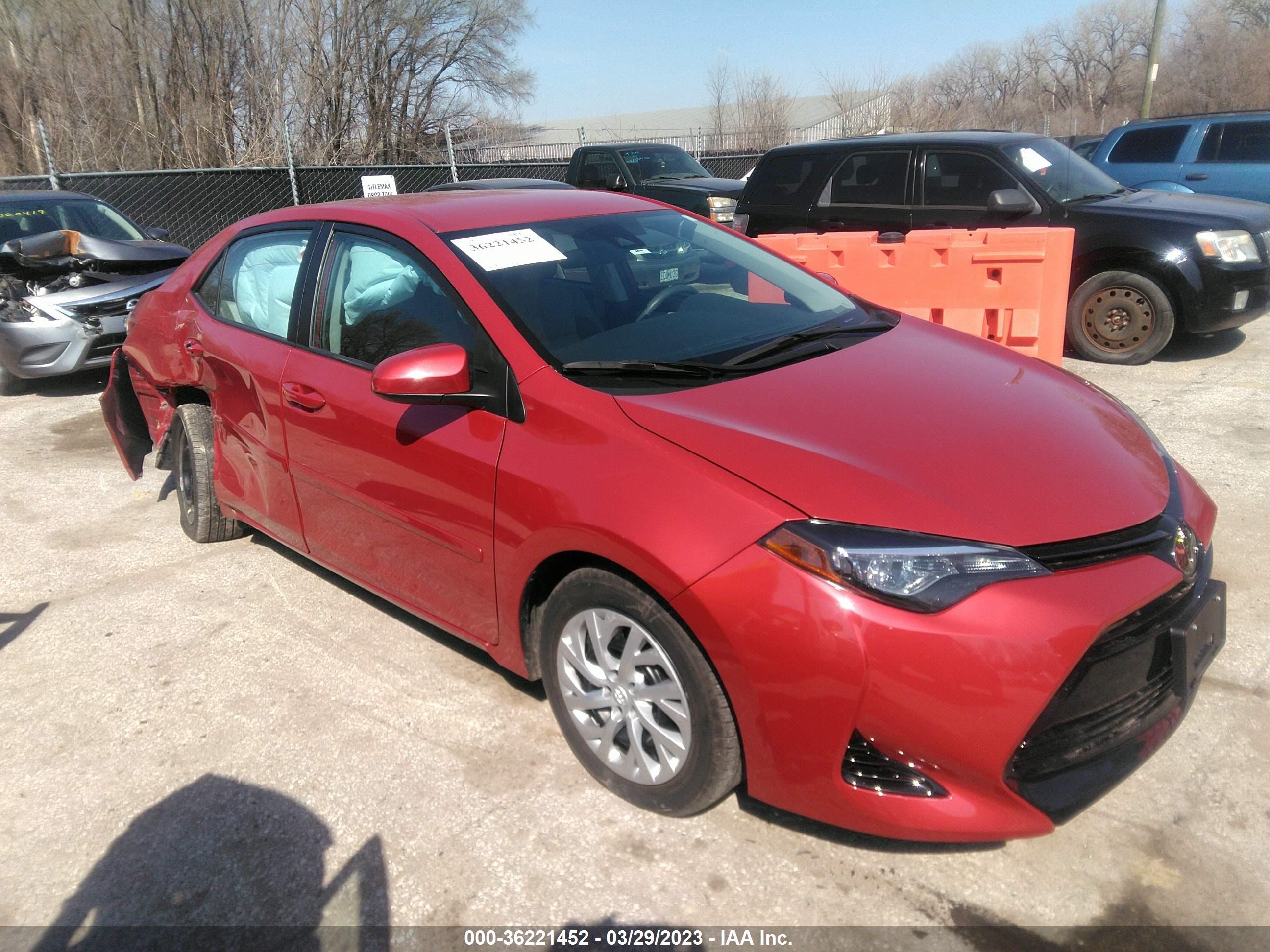 TOYOTA COROLLA 2018 5yfburhe3jp783100