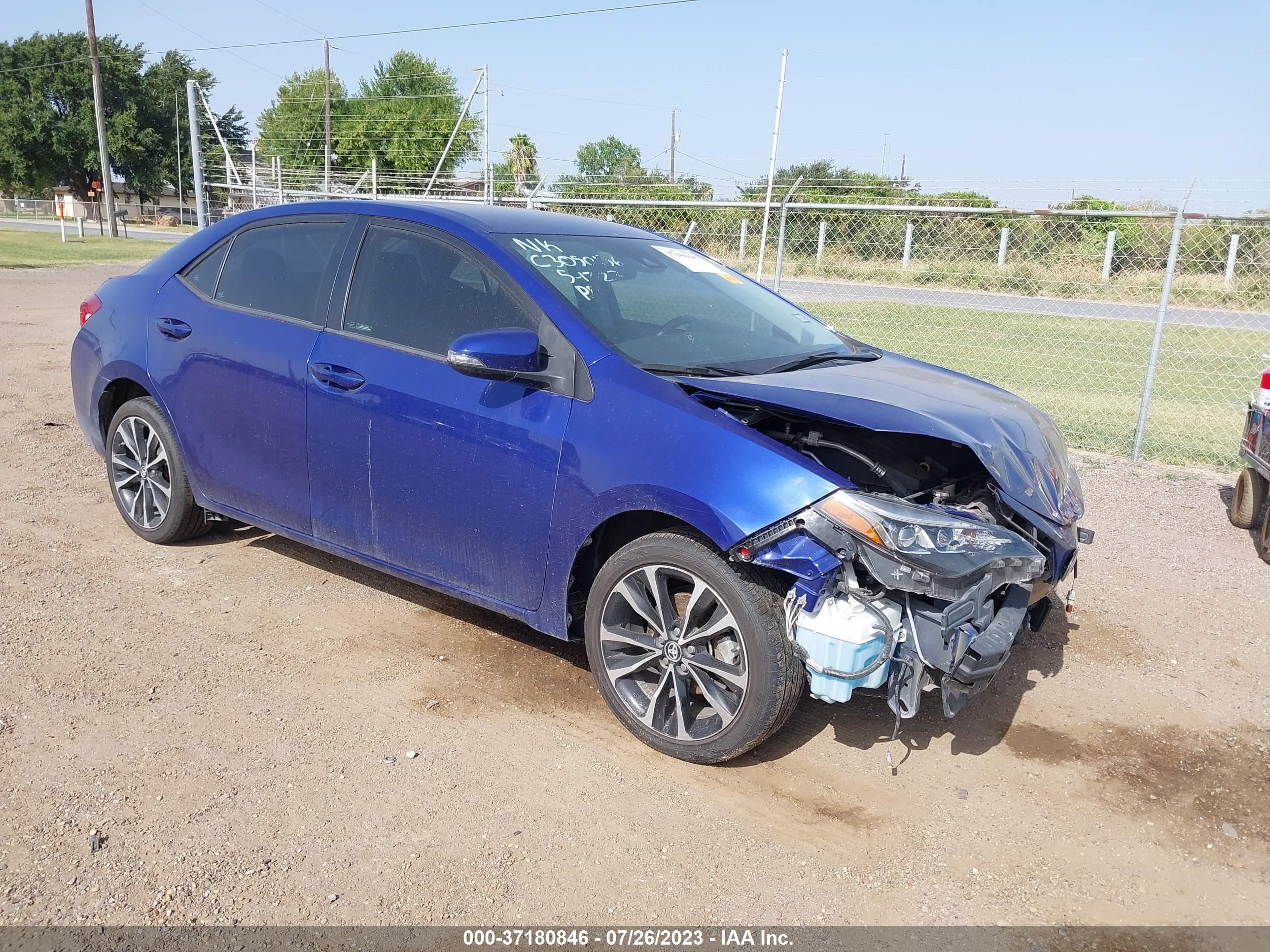 TOYOTA COROLLA 2019 5yfburhe3kp910817