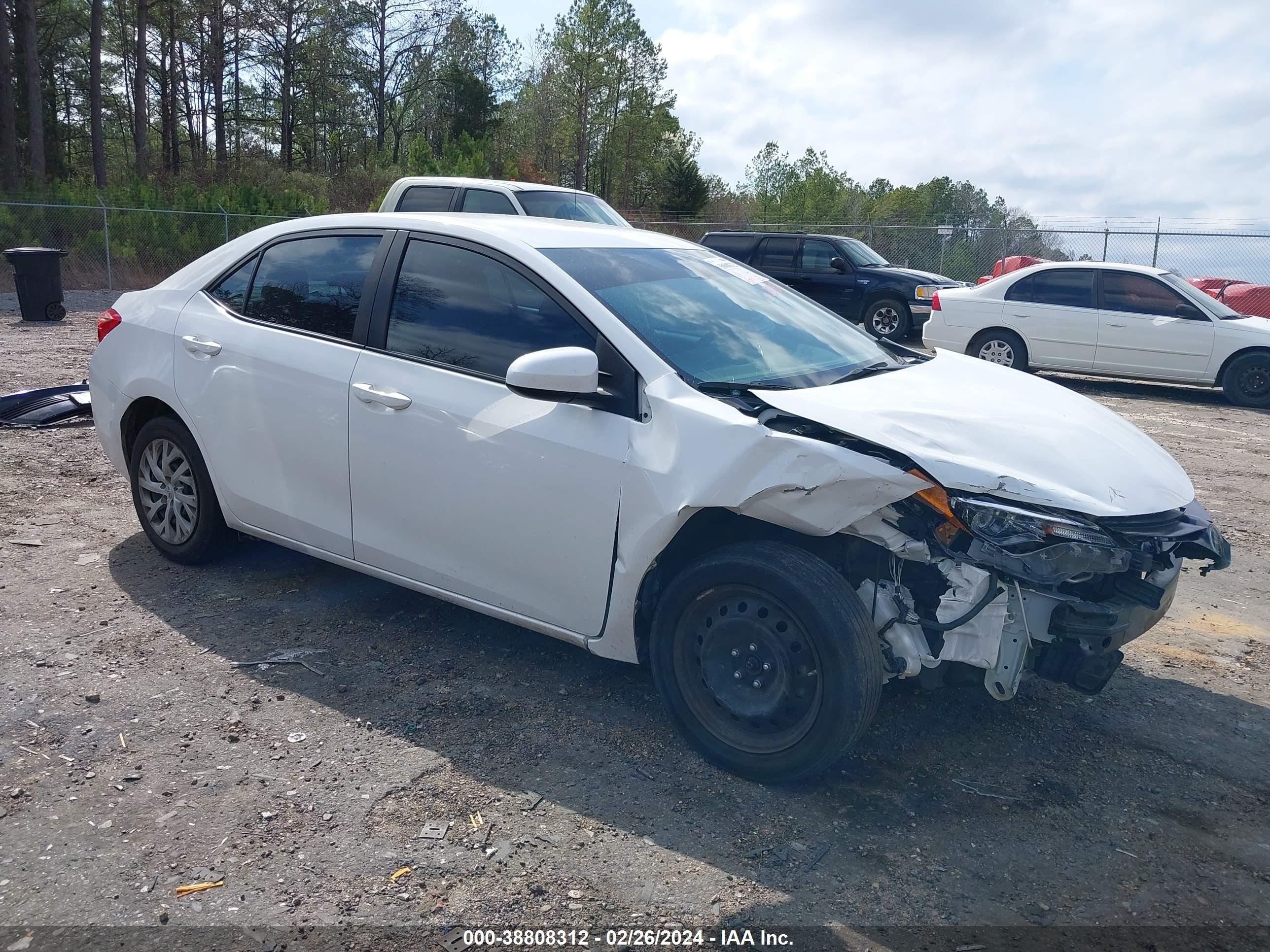 TOYOTA COROLLA 2019 5yfburhe3kp926399