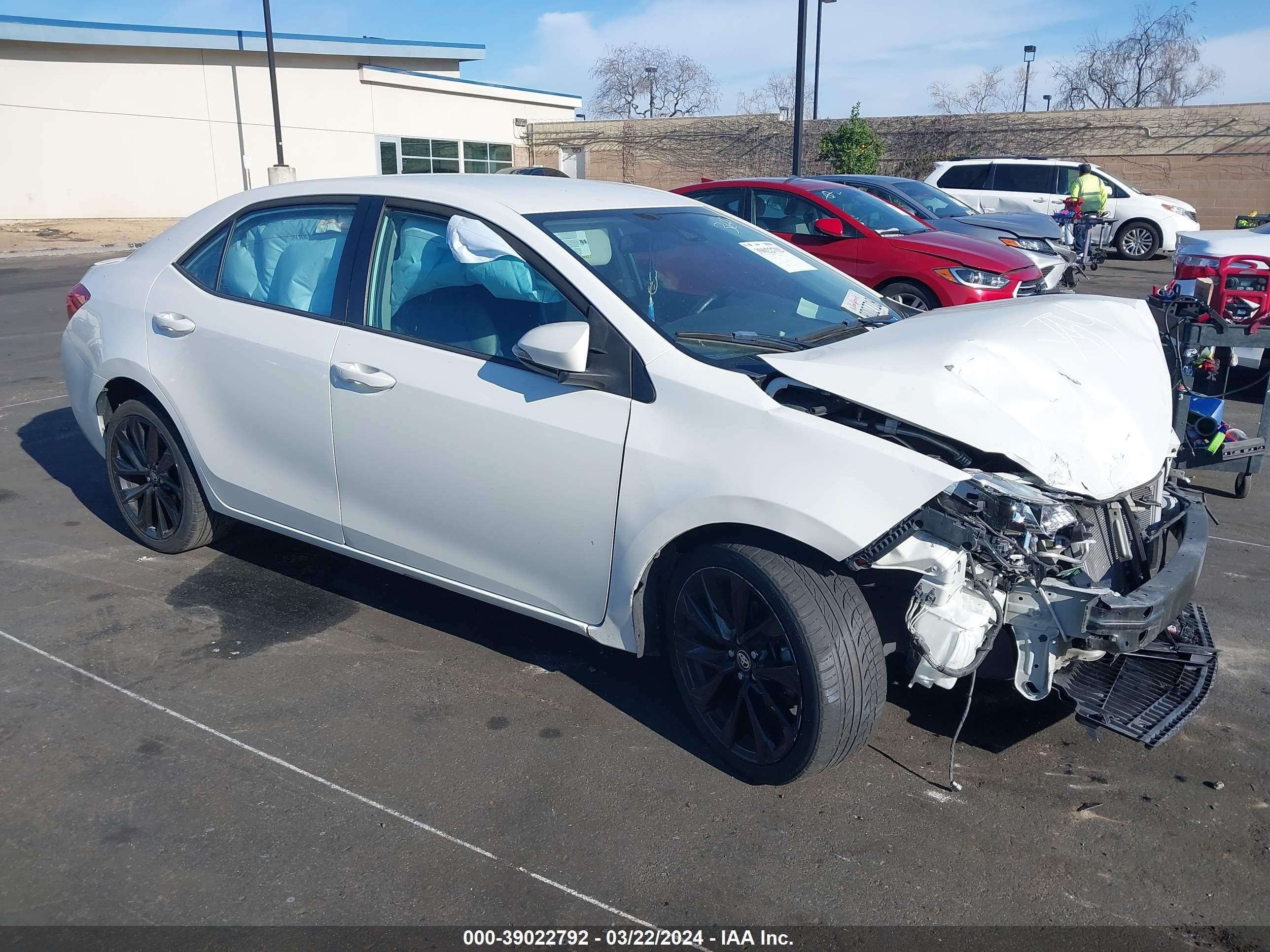 TOYOTA COROLLA 2019 5yfburhe3kp948242