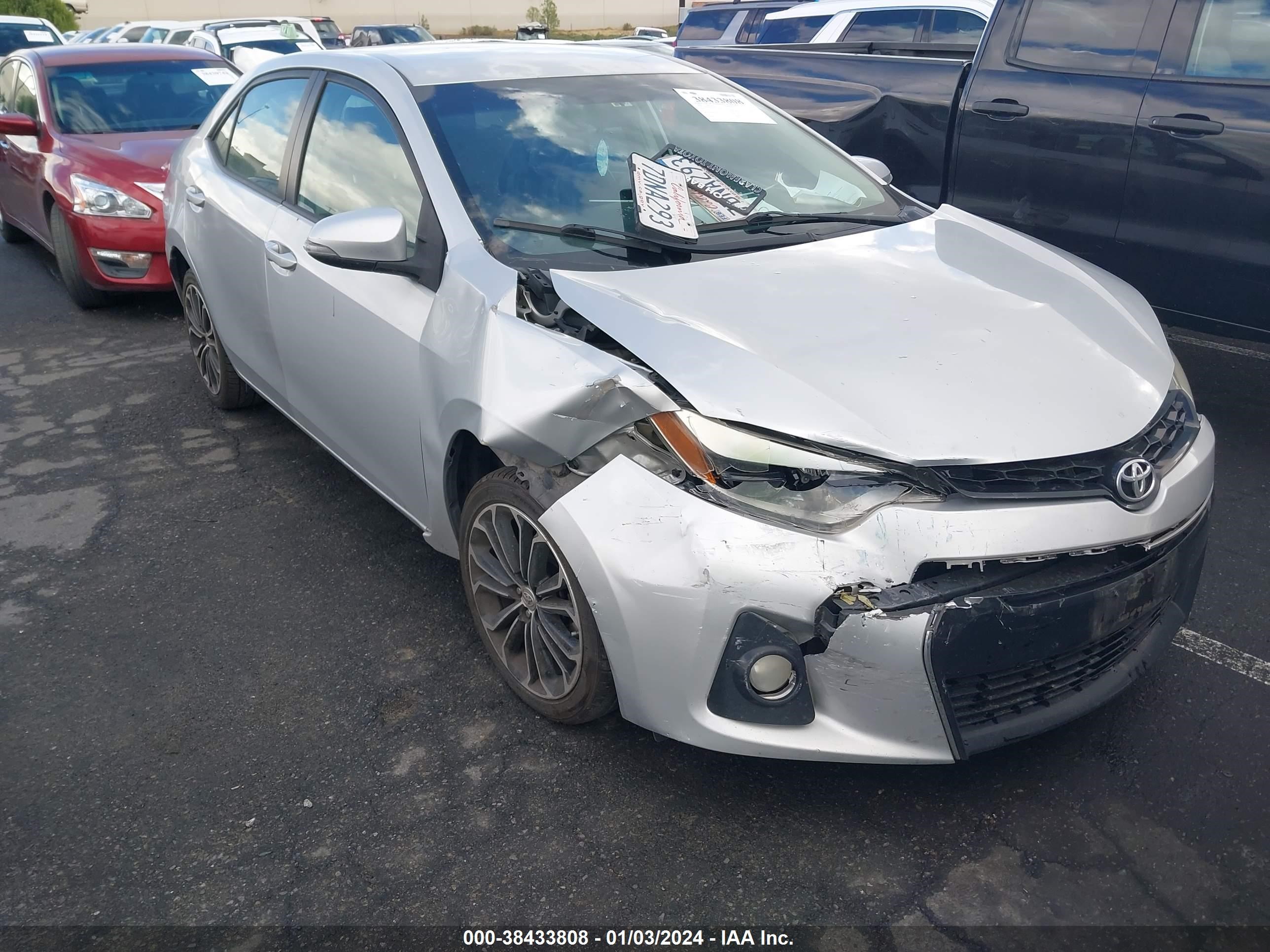 TOYOTA COROLLA 2014 5yfburhe4ep069028