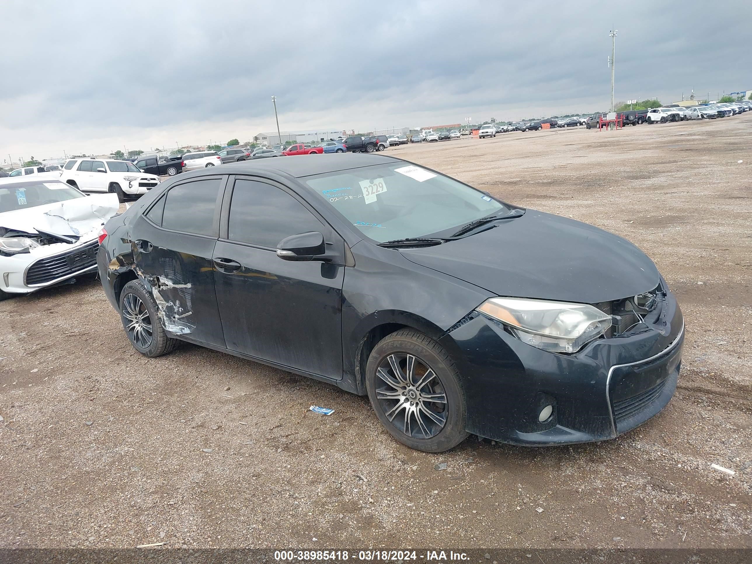 TOYOTA COROLLA 2015 5yfburhe4fp201867