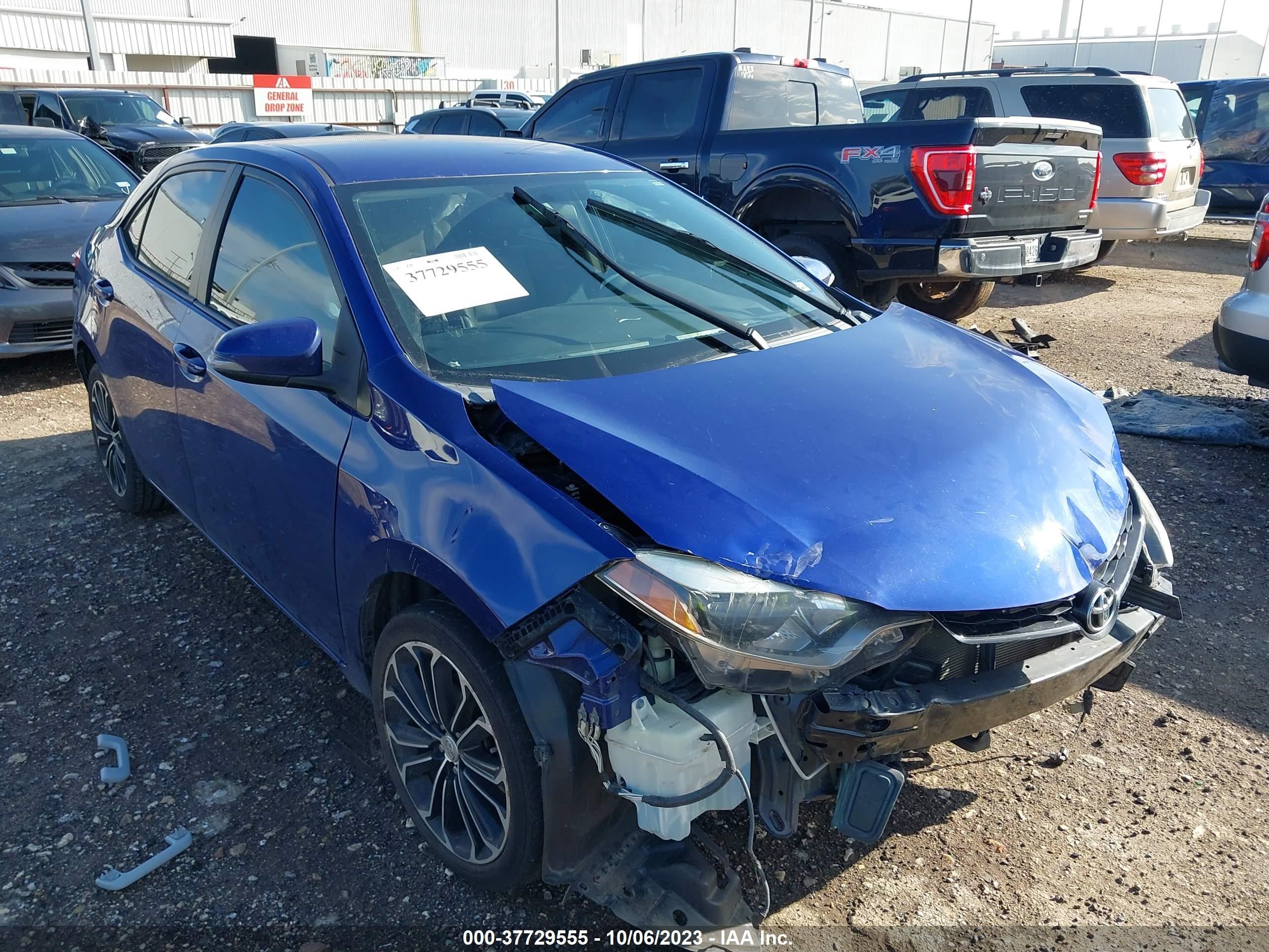 TOYOTA COROLLA 2015 5yfburhe4fp250387