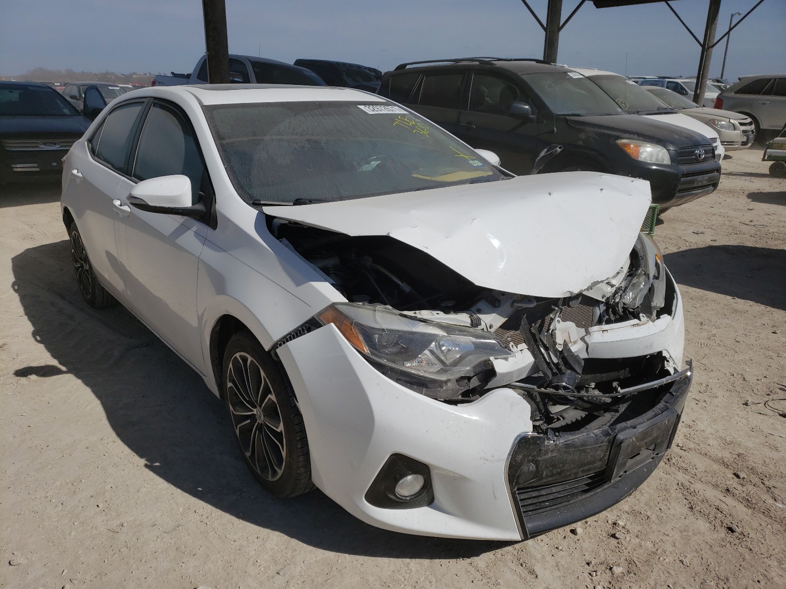 TOYOTA COROLLA L 2015 5yfburhe4fp345922