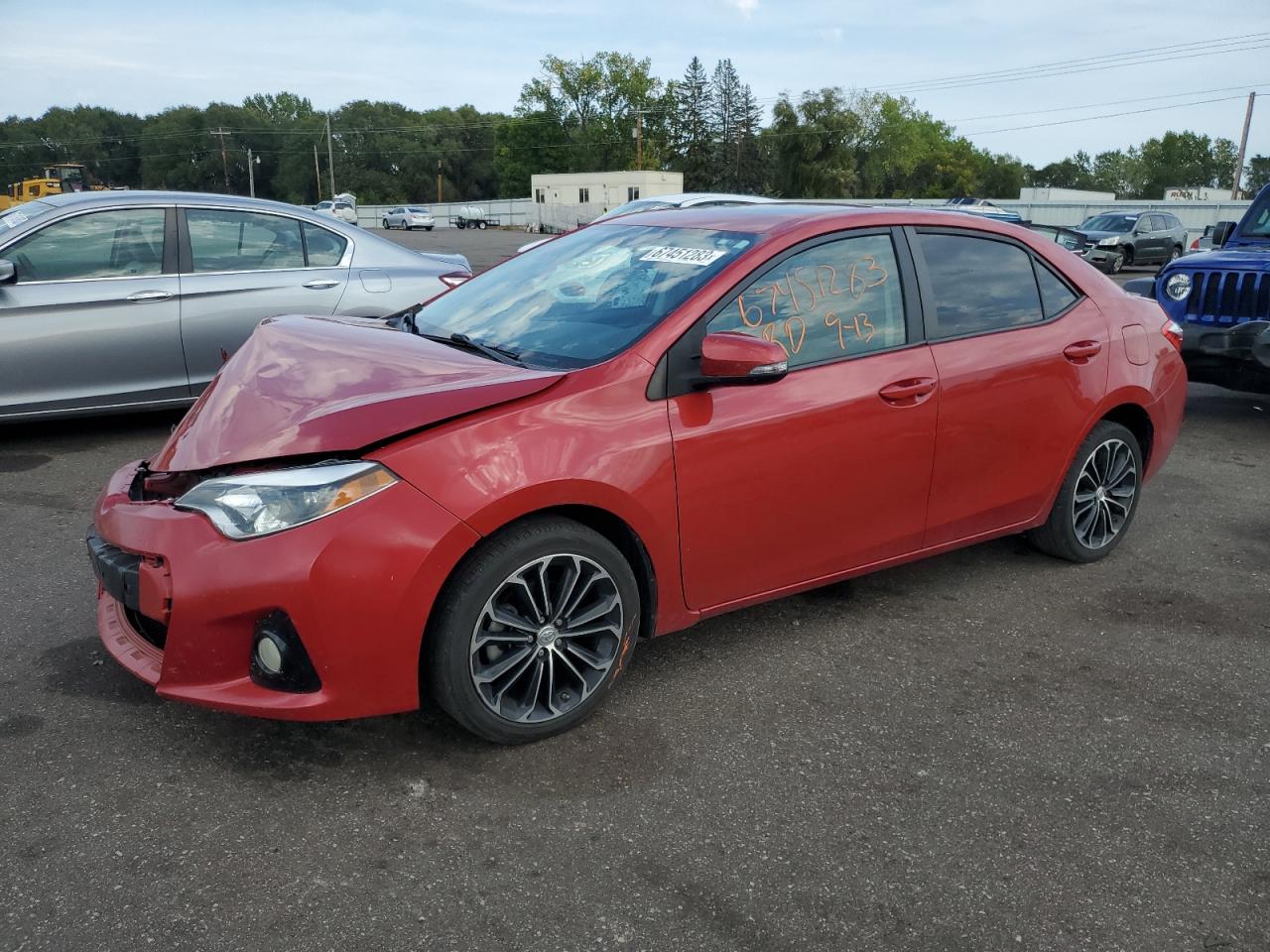 TOYOTA COROLLA 2014 5yfburhe5ep042209