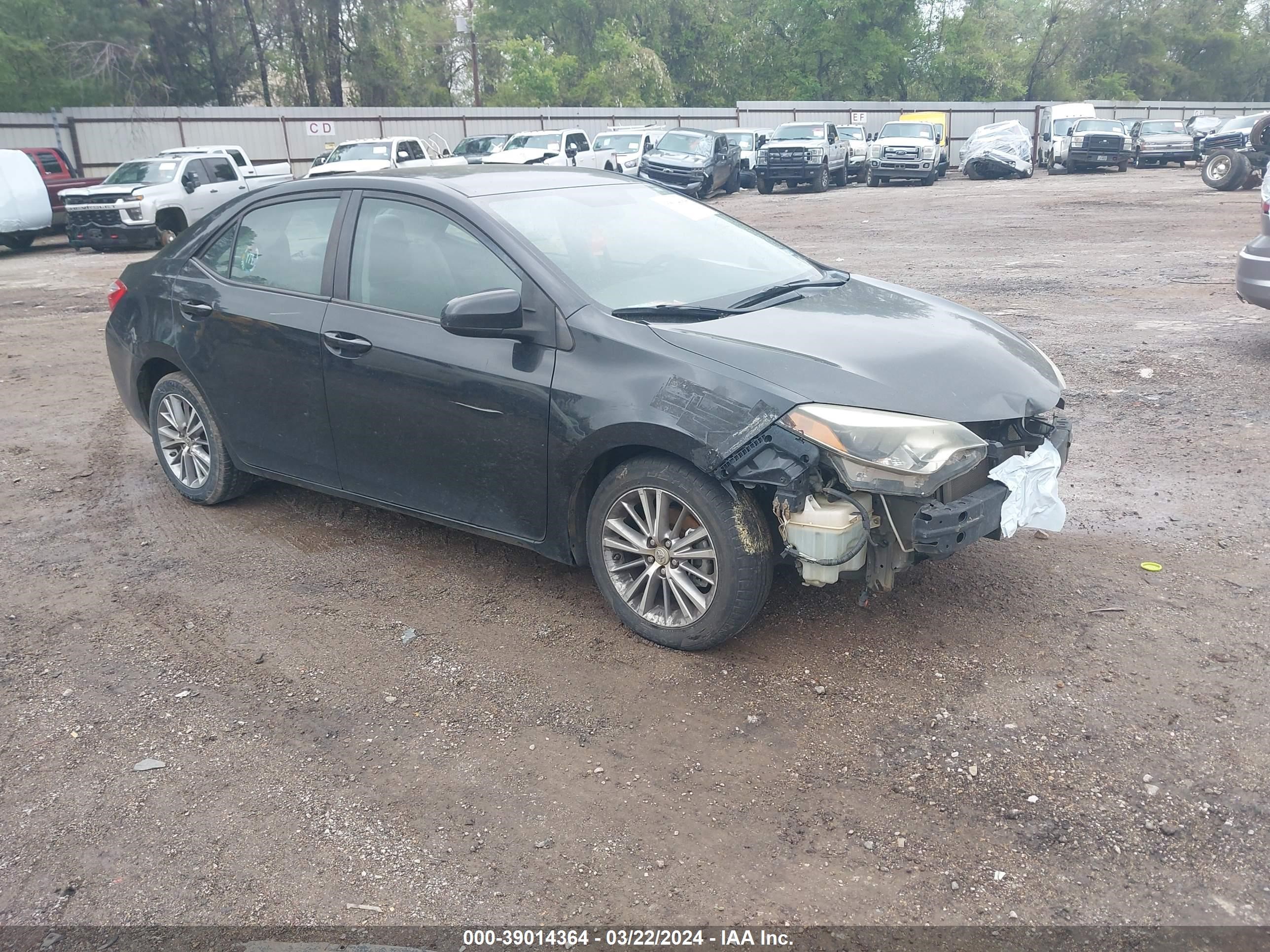 TOYOTA COROLLA 2014 5yfburhe5ep067577