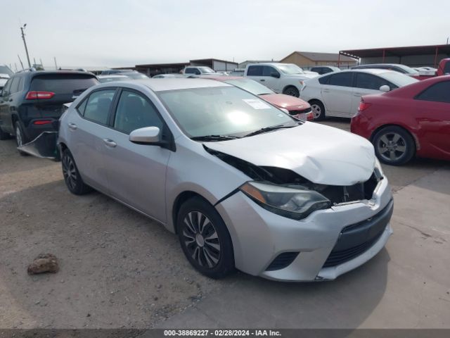 TOYOTA COROLLA 2014 5yfburhe5ep082922