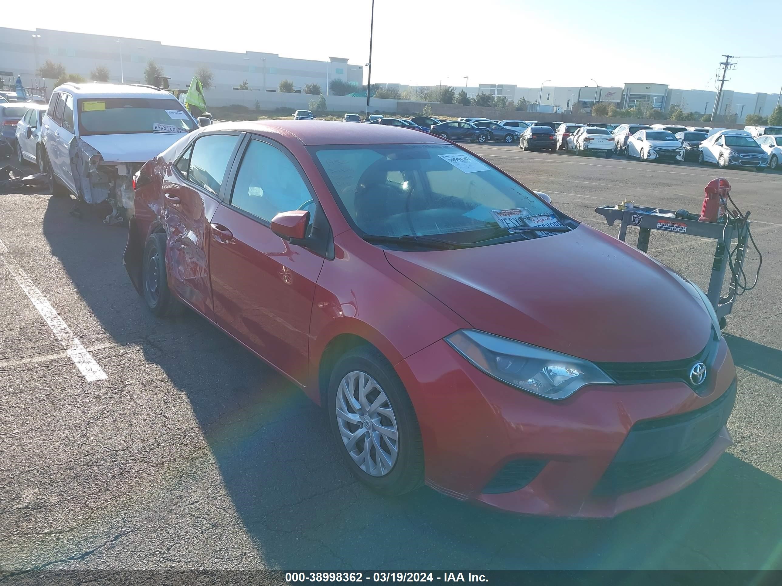 TOYOTA COROLLA 2014 5yfburhe5ep095623