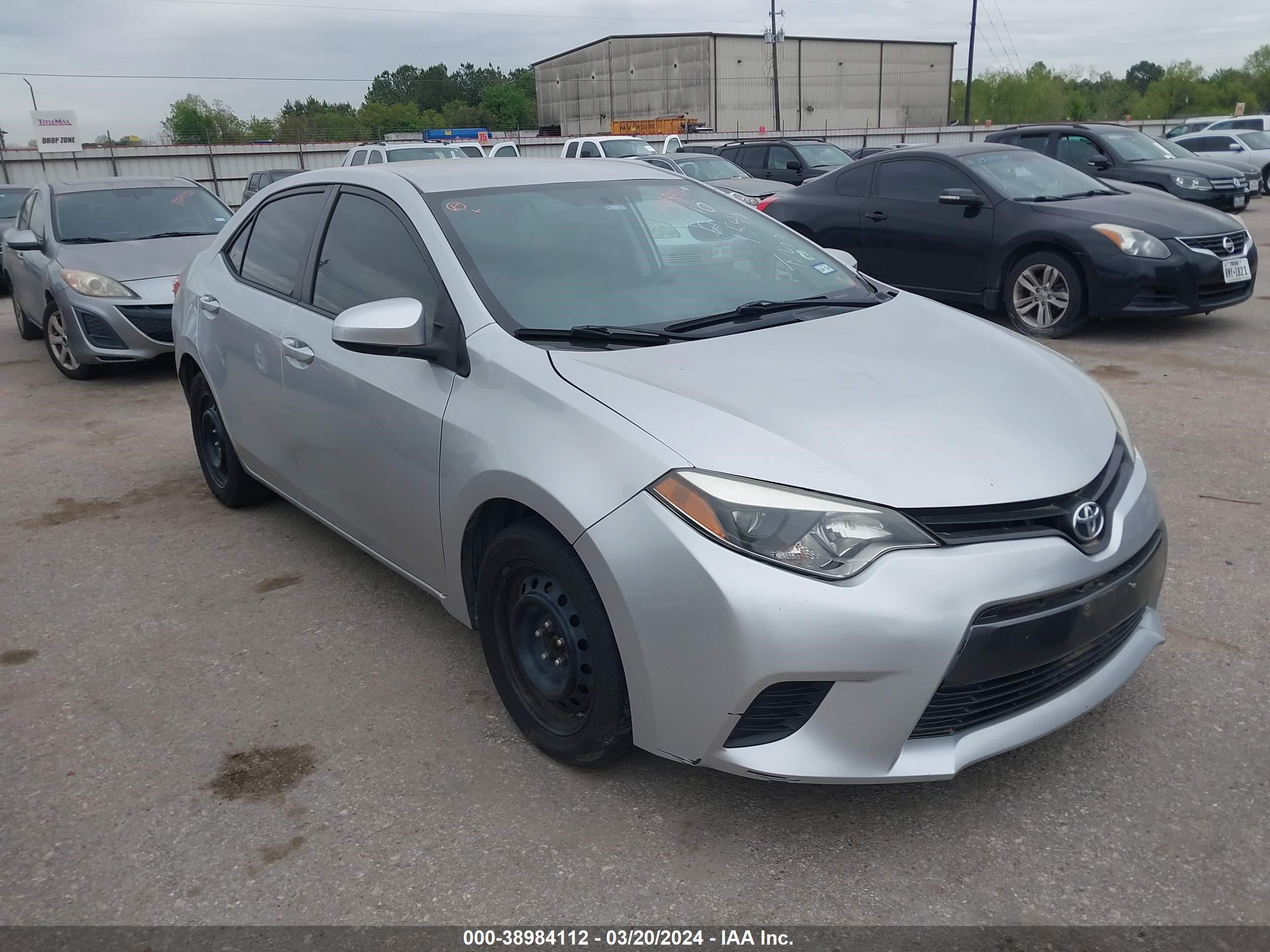 TOYOTA COROLLA 2014 5yfburhe5ep101548