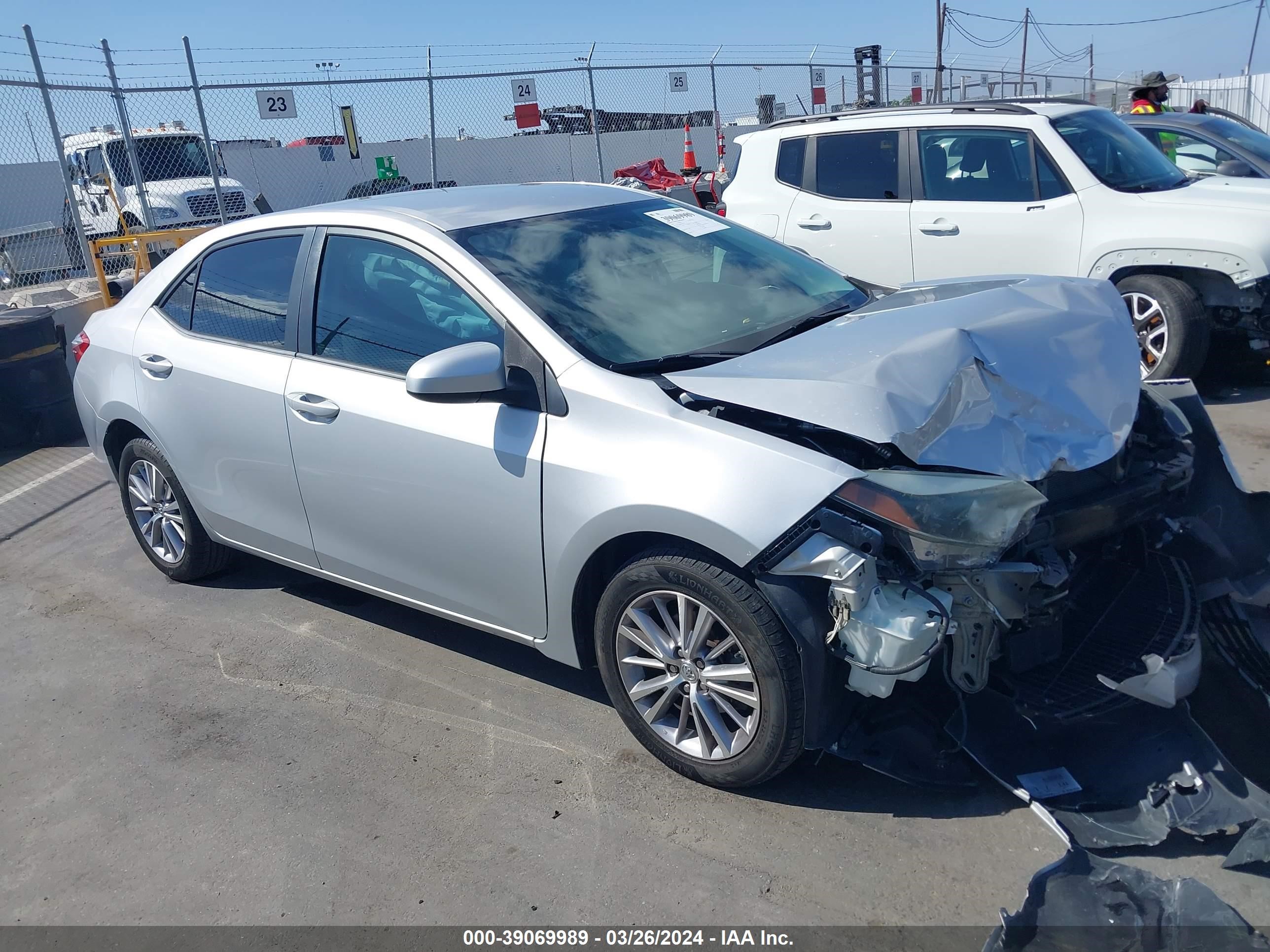 TOYOTA COROLLA 2014 5yfburhe5ep165511