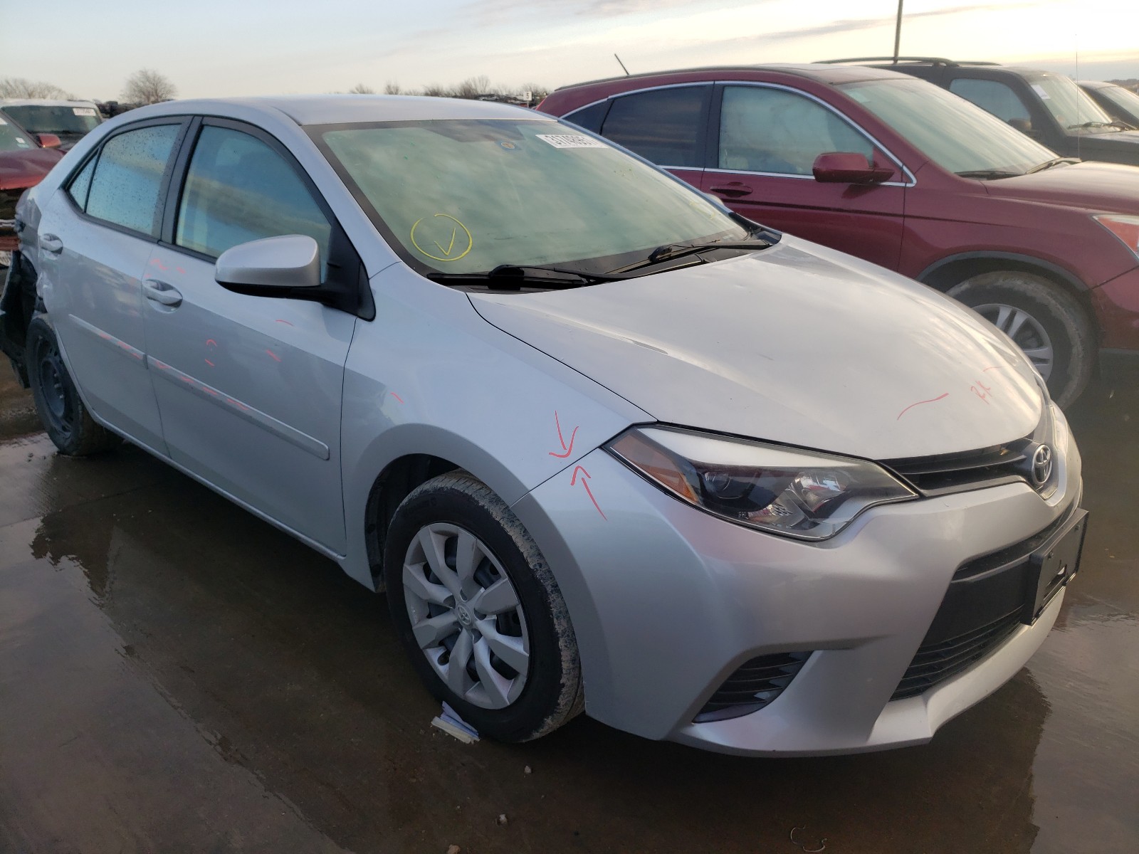 TOYOTA COROLLA L 2015 5yfburhe5fp248776