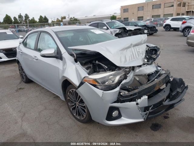 TOYOTA COROLLA 2015 5yfburhe5fp358095