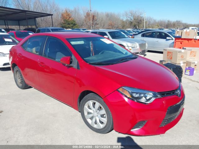 TOYOTA COROLLA 2016 5yfburhe5gp496382