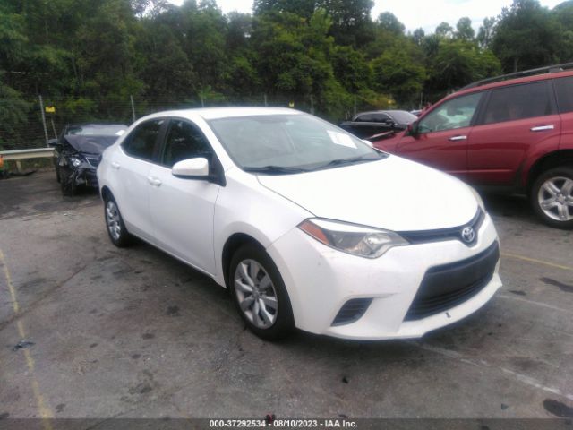 TOYOTA COROLLA 2016 5yfburhe5gp513309