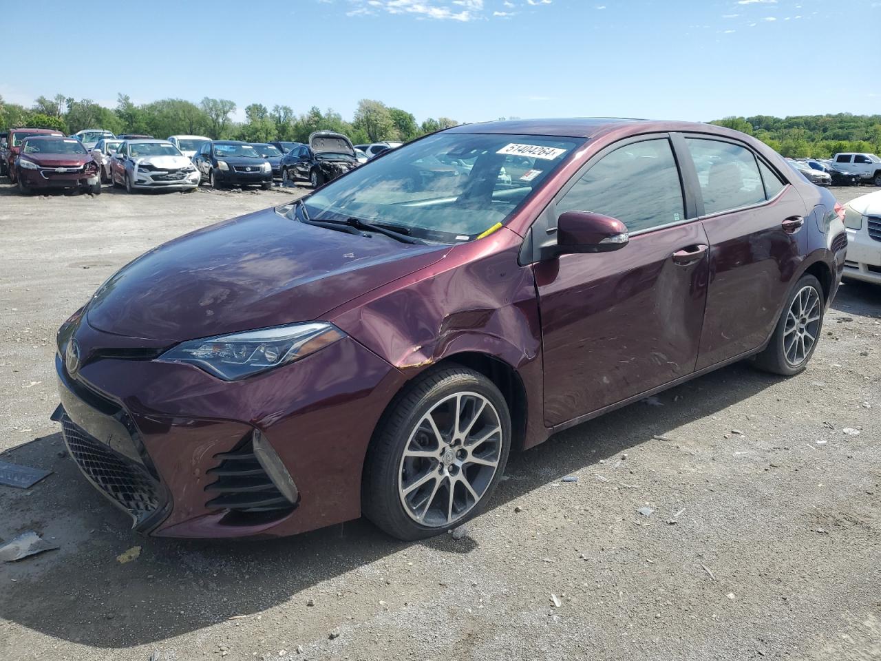 TOYOTA COROLLA 2017 5yfburhe5hp628283