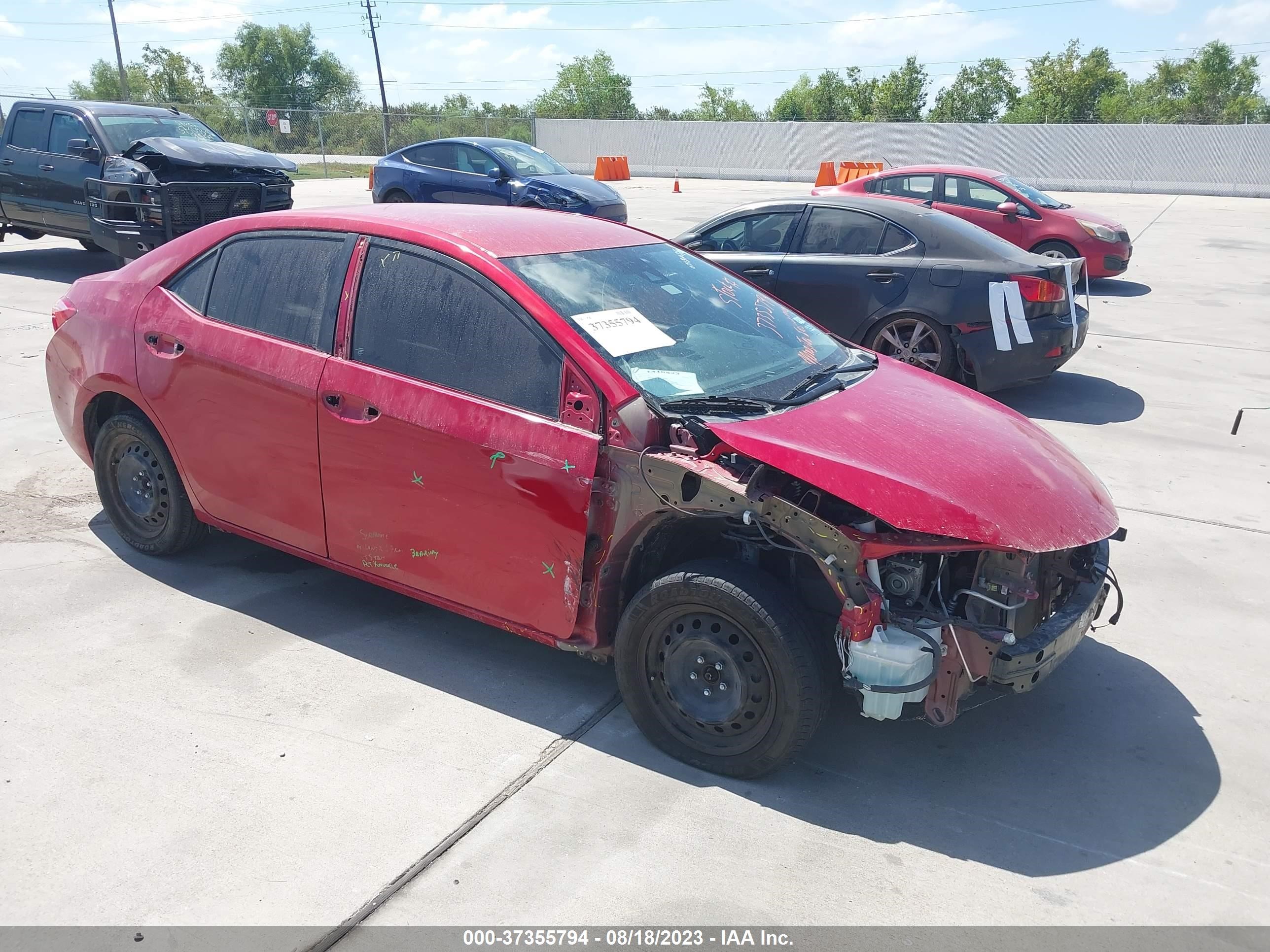 TOYOTA COROLLA 2017 5yfburhe5hp647674