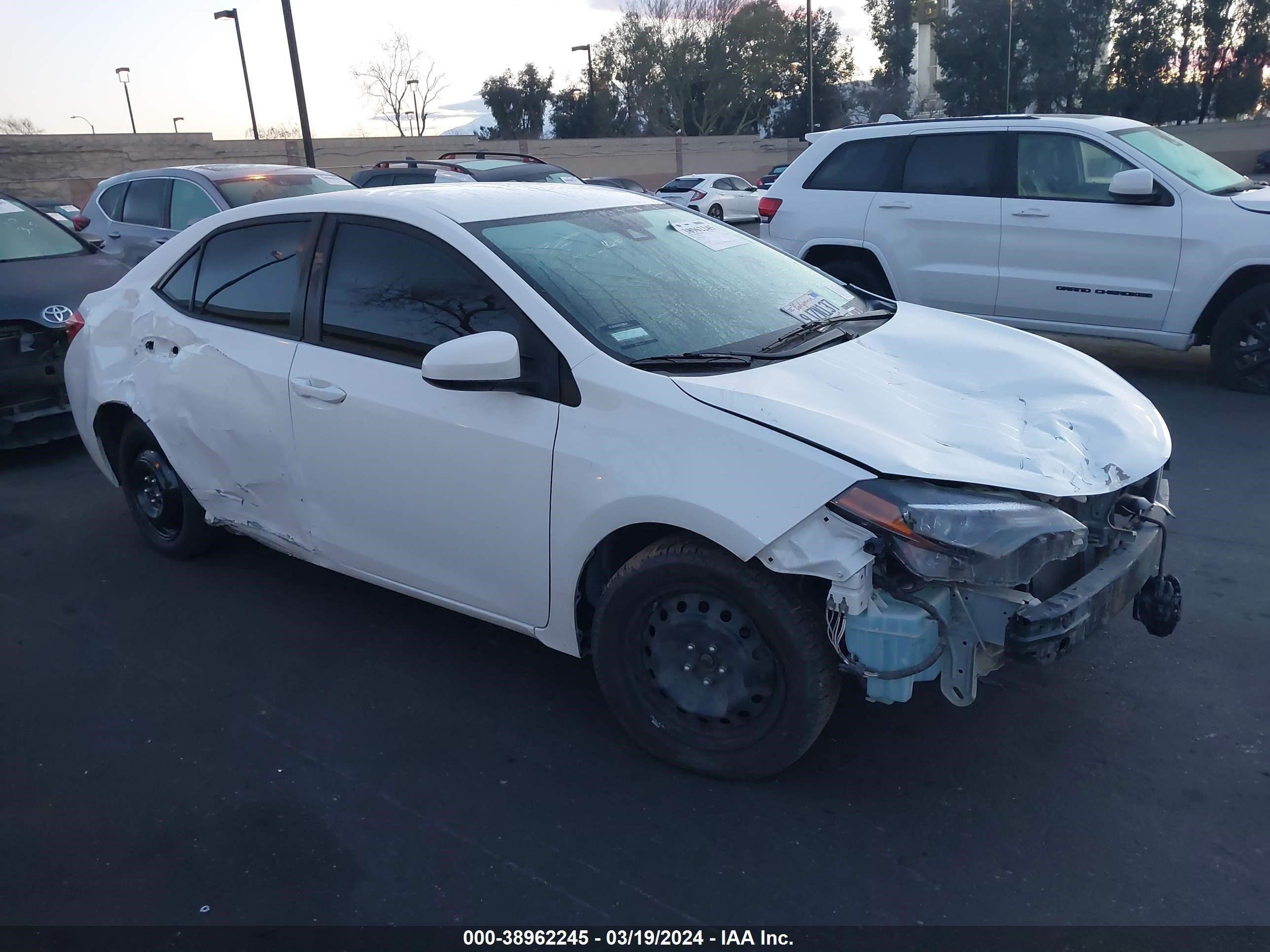 TOYOTA COROLLA 2019 5yfburhe5kp914108