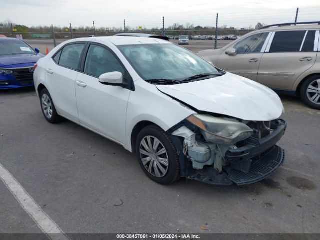 TOYOTA COROLLA 2014 5yfburhe6ep082878