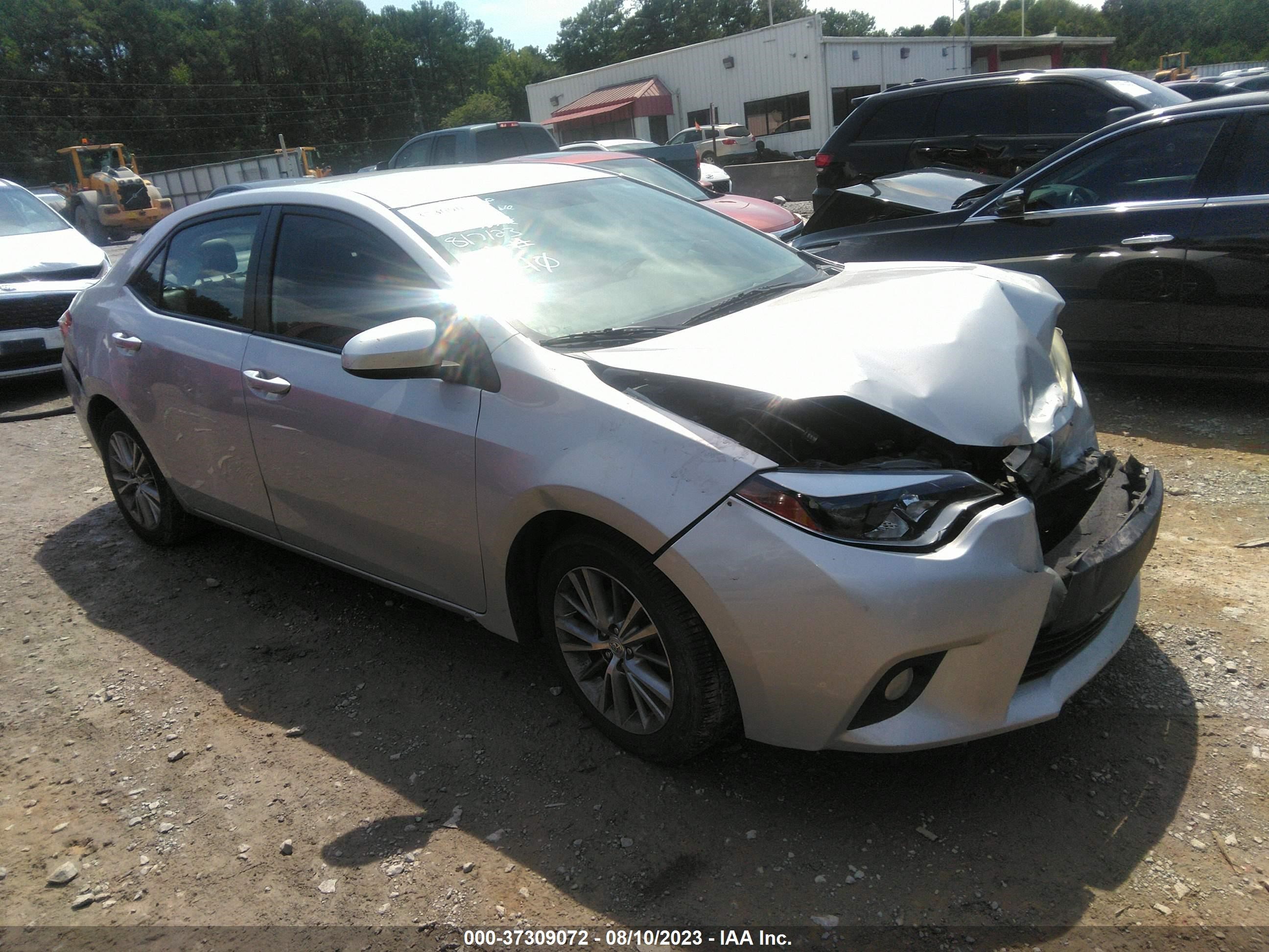 TOYOTA COROLLA 2014 5yfburhe6ep100540