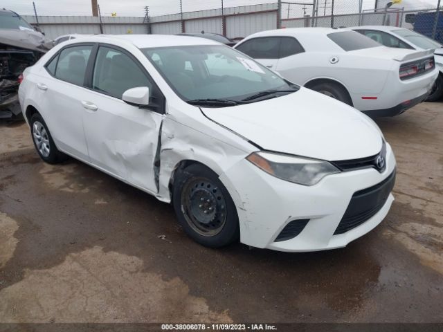 TOYOTA COROLLA 2014 5yfburhe6ep167865