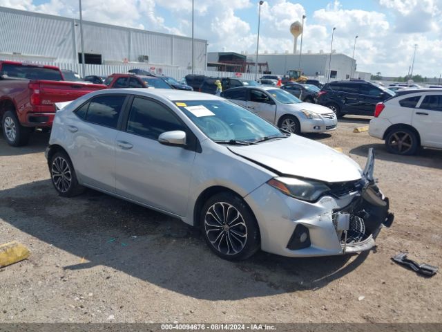 TOYOTA COROLLA 2015 5yfburhe6fp206360