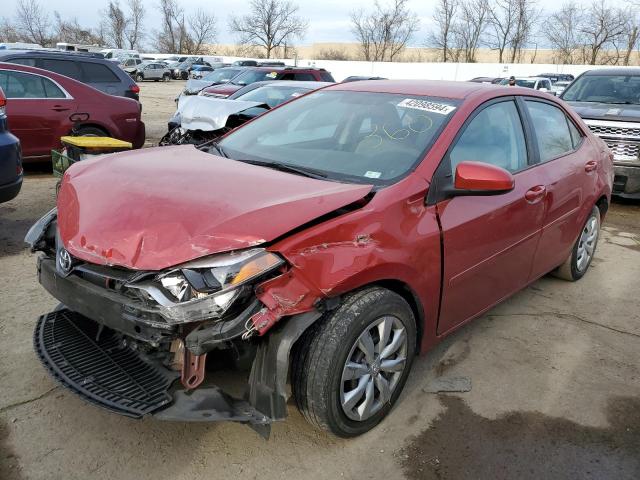 TOYOTA COROLLA 2015 5yfburhe6fp256286