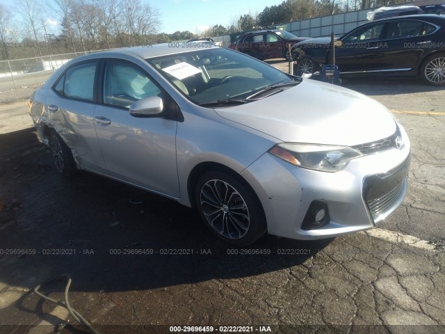 TOYOTA COROLLA 2015 5yfburhe6fp265263