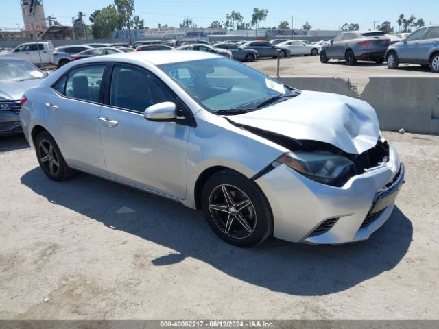 TOYOTA COROLLA 2015 5yfburhe6fp289384