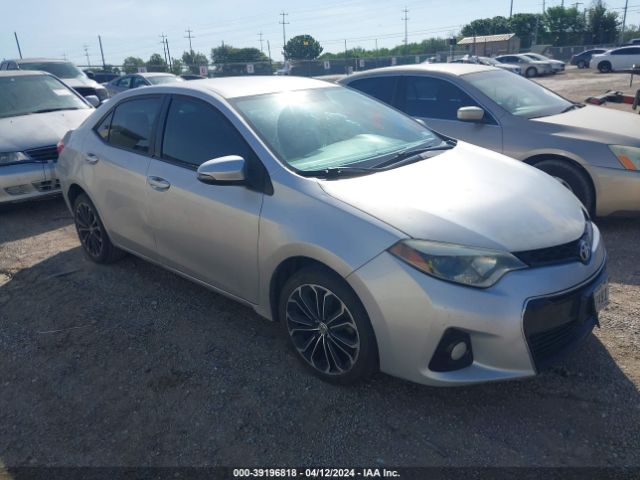 TOYOTA COROLLA 2015 5yfburhe6fp306863