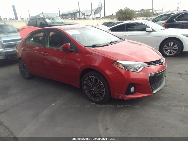 TOYOTA COROLLA 2015 5yfburhe6fp323078