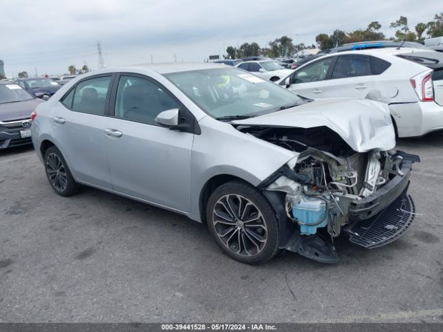 TOYOTA COROLLA 2015 5yfburhe6fp328278