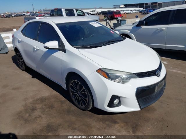 TOYOTA COROLLA 2015 5yfburhe6fp359532