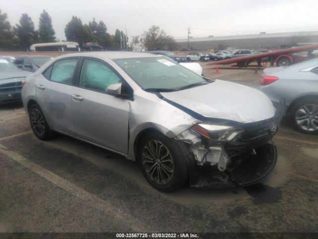 TOYOTA COROLLA 2016 5yfburhe6gp436076