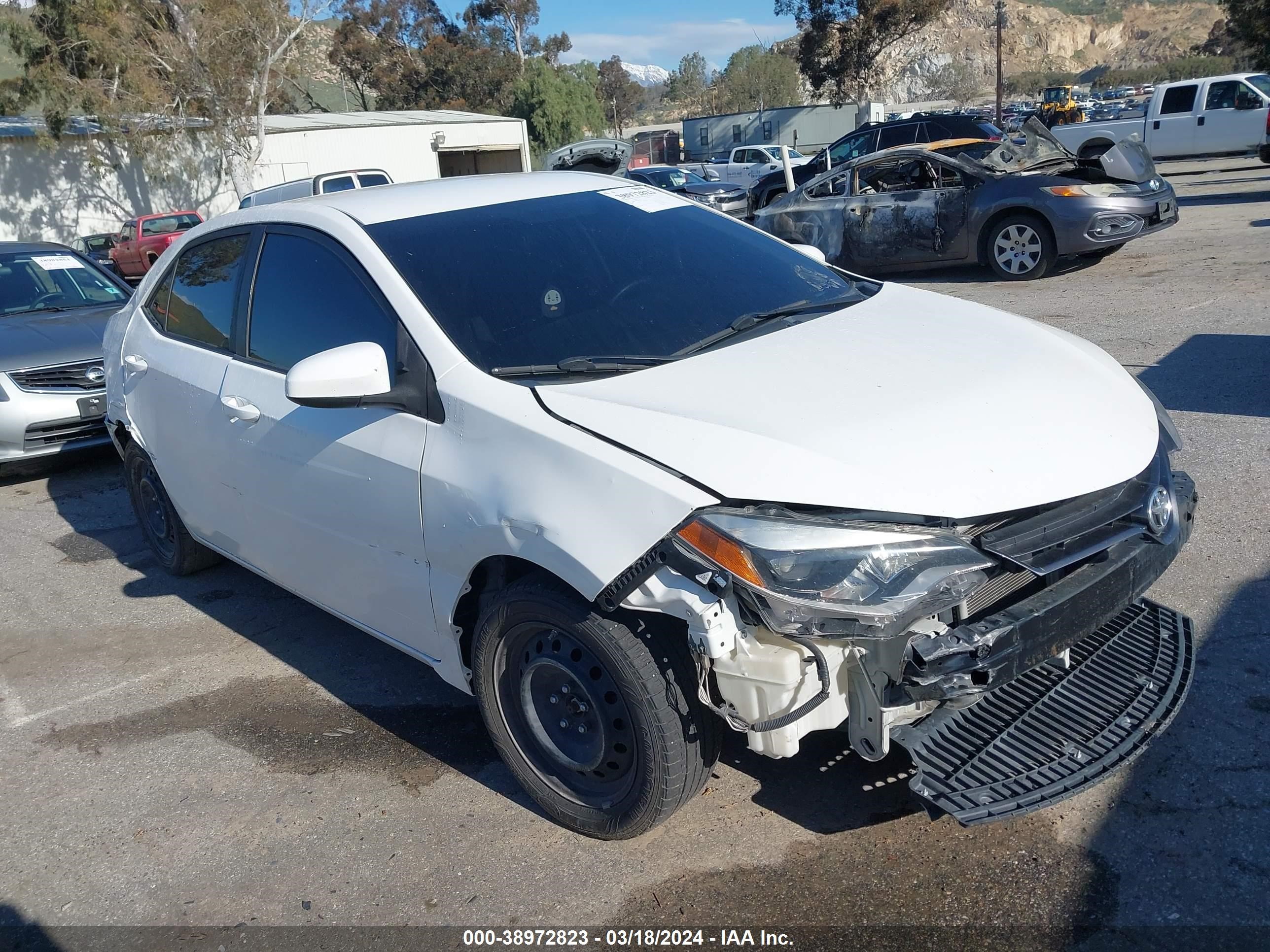 TOYOTA COROLLA 2016 5yfburhe6gp509978