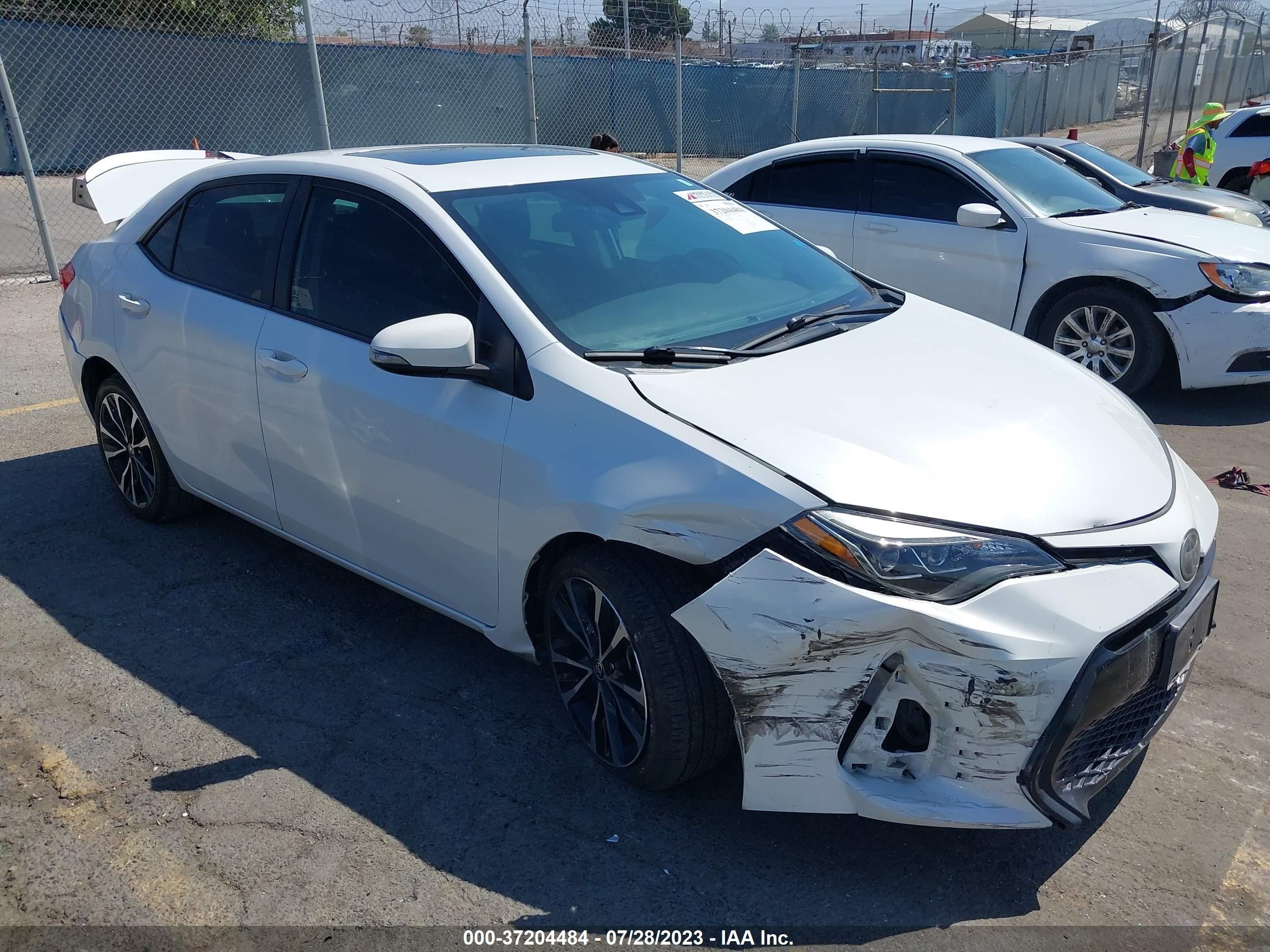 TOYOTA COROLLA 2017 5yfburhe6hp616126