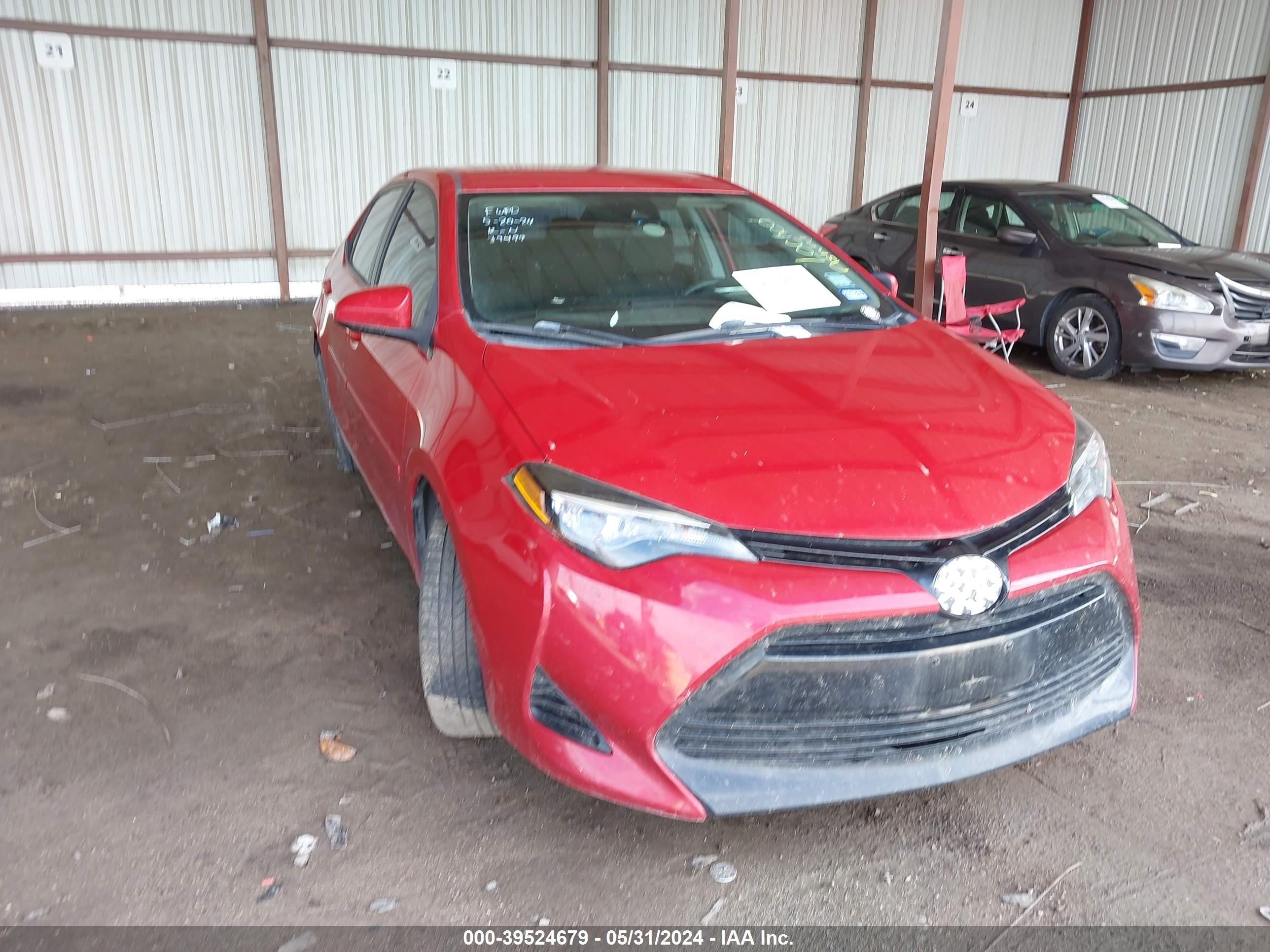 TOYOTA COROLLA 2017 5yfburhe6hp616918