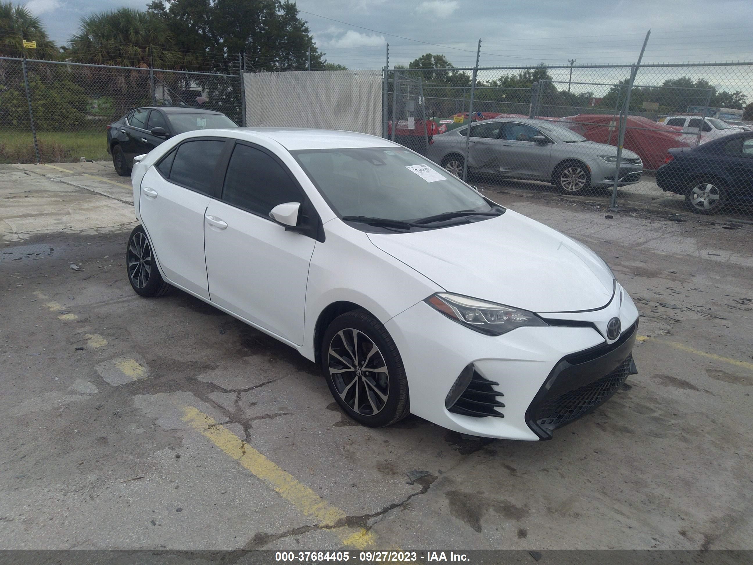 TOYOTA COROLLA 2018 5yfburhe6jp786556