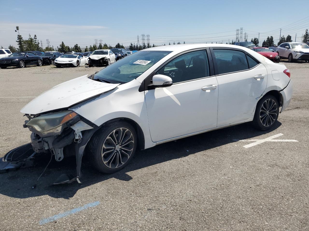 TOYOTA COROLLA 2015 5yfburhe7fp364108